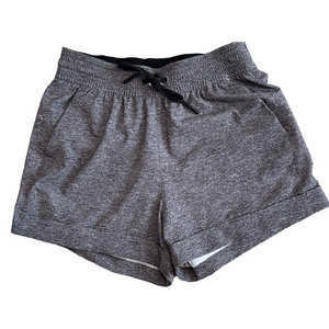 Lululemon athletica gray stretch shorts sz S